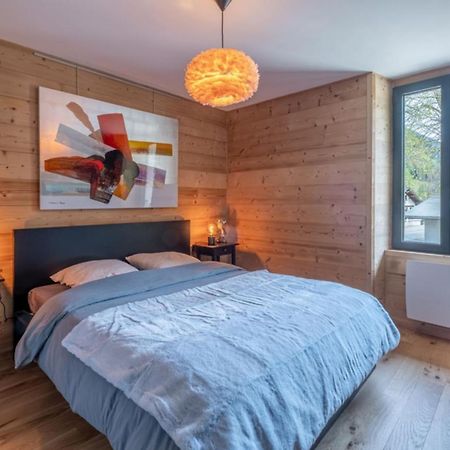 Newly Renovated Apartment With Mont Blanc View Chamonix Kültér fotó