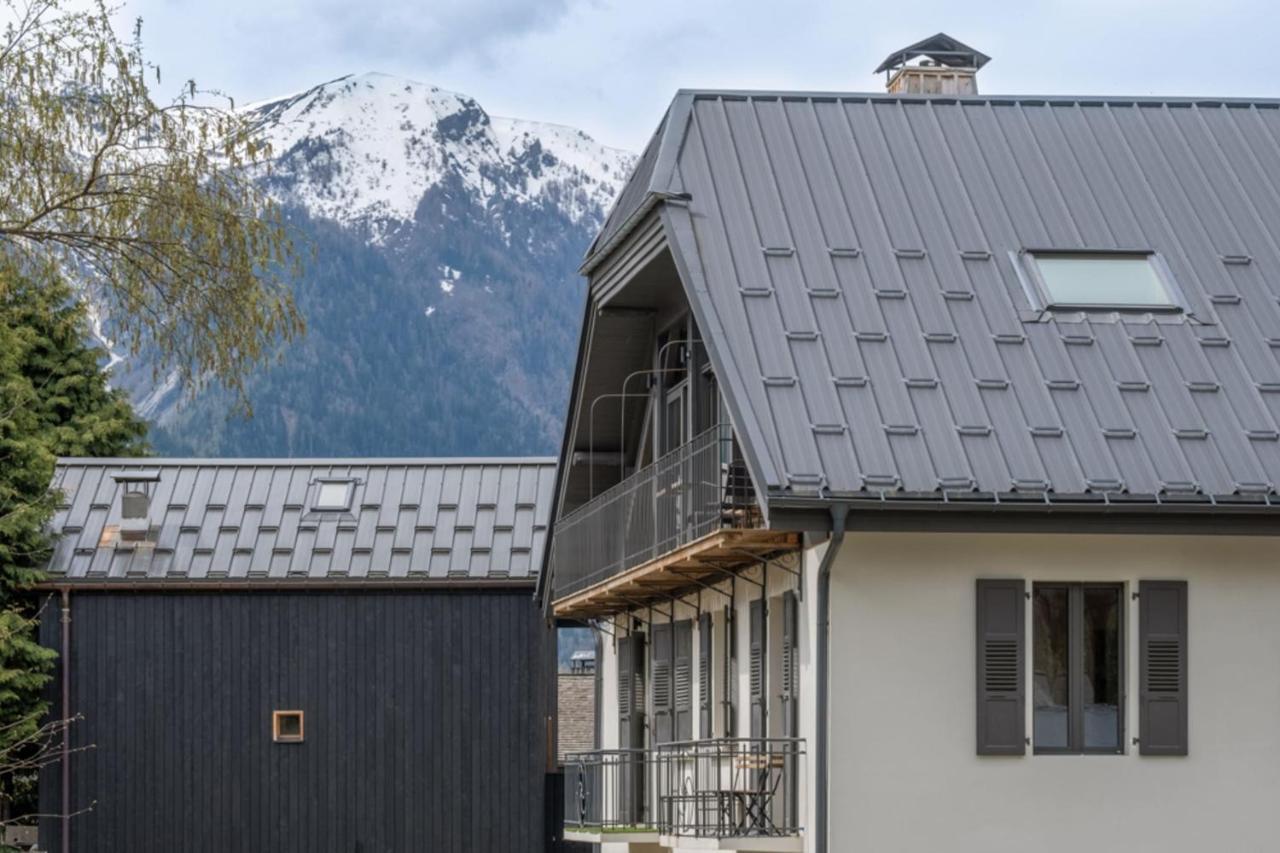 Newly Renovated Apartment With Mont Blanc View Chamonix Kültér fotó